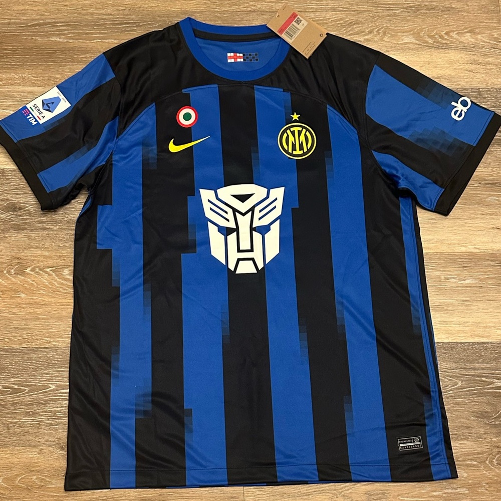 NWT Nike Inter Milan x Transformers tee
